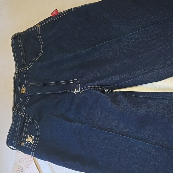 NWT Braxton Designer Jeans! "Vintage sz 14" Waist measures 30" - Picture 2 of 7